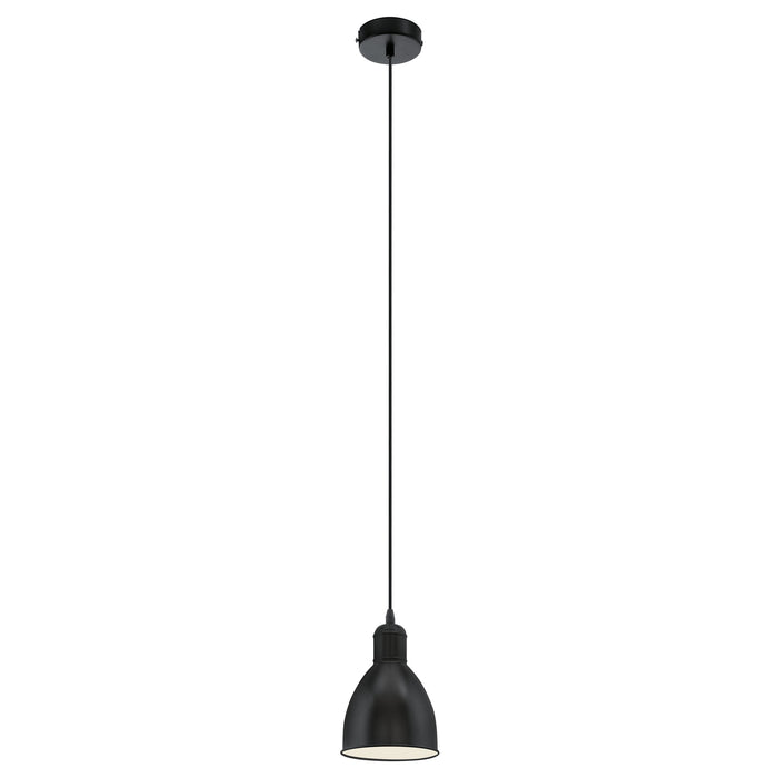 Eglo Leuchten Lámpara Colgante Lb26 Acero Negro E27