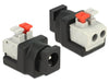 EAN 4043619655243 - DeLOCK 65524 cambiador de género para cable DC 5.5 x 2.1 mm Negro, Plata imagen 1