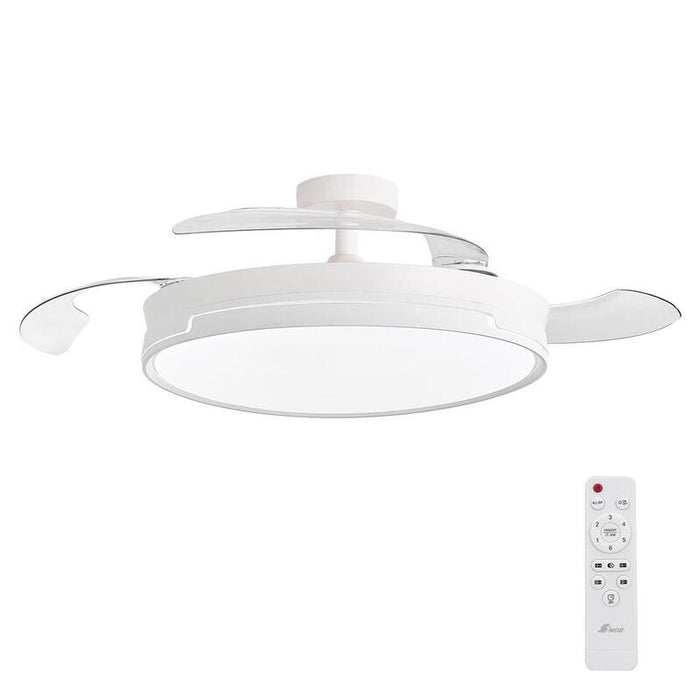 3nod Ventilador De Techo Concept Ray Luz Led Regulable Motor Dc 6 Velocidades
