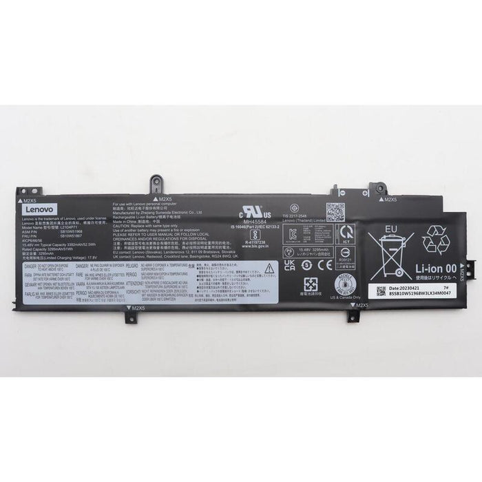 4-Cell 52.5wh Lithium-Ion  Internal Battery