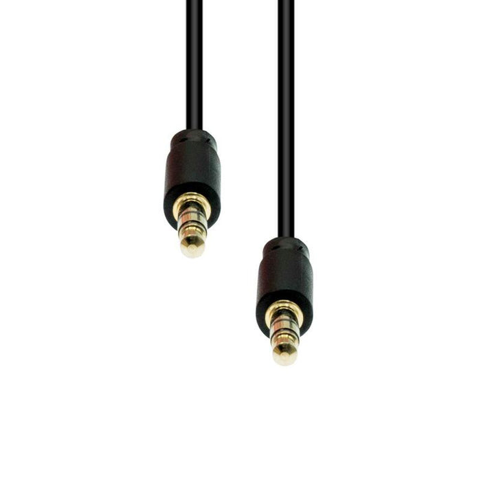 4-Pin Slim Cable M-M Black 3m