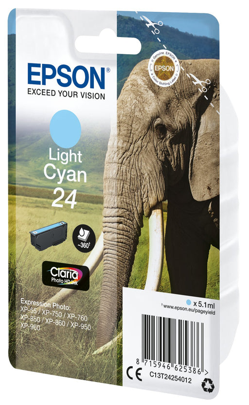 EAN 8715946625393 - Epson Elephant C13T24254022 cartucho de tinta 1 pieza(s) Original imagen 1