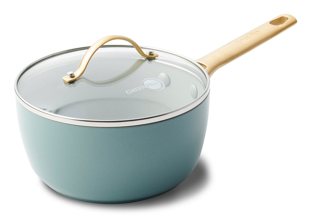Greenpan Padova Reserve Stielkasserolle 18cm Himmelblau