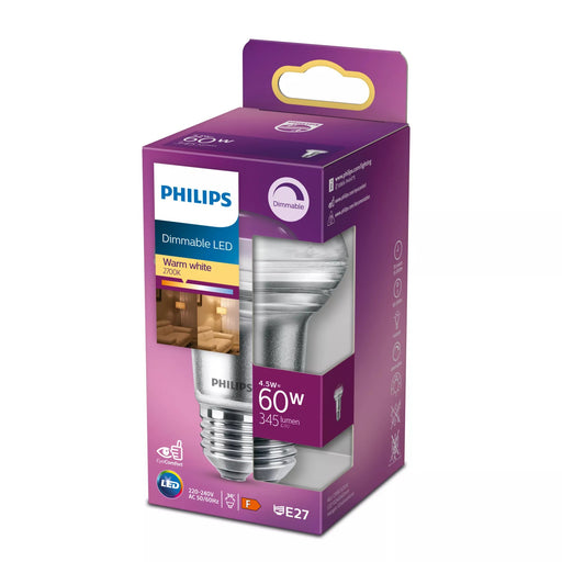 EAN 8718699773830 - Philips 8718699773830 lámpara LED Blanco cálido 2700 K 4,5 W F imagen 2