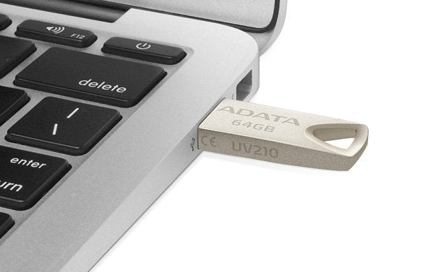 EAN 4712366965850 - ADATA AUV210-64G-RGD unidad flash USB 64 GB USB tipo A 2.0 Beige imagen 3