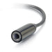 EAN 0757120544265 - C2G 54426 cable de teléfono móvil Negro 0,09 m USB-C 3,5 mm imagen 4
