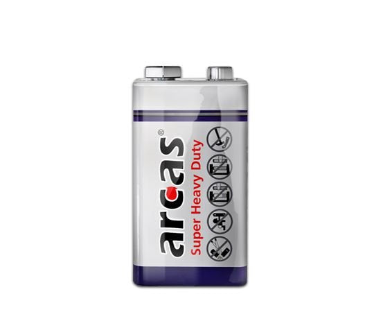 EAN 4260030254262 - Arcas 107 00122 Batería de un solo uso 9V Zinc-carbono imagen 1