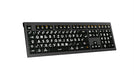EAN 5707795019778 - Logickeyboard LKB-LPWB-A2M-DE teclado Universal USB QWERTZ Alemán Negro imagen 3