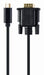 EAN 8716309124140 - Gembird A-CM-VGAM-01 adaptador de cable de vídeo 2 m USB C VGA (D-Sub) Negro imagen 1