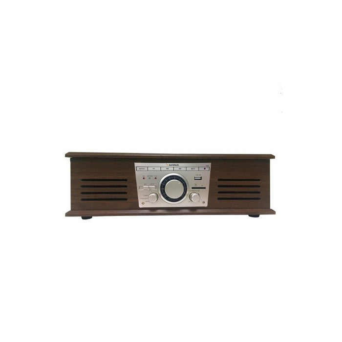 EAN 8429015018435 - Sunstech PXR32 Tocadiscos de tracción directa Madera imagen 3
