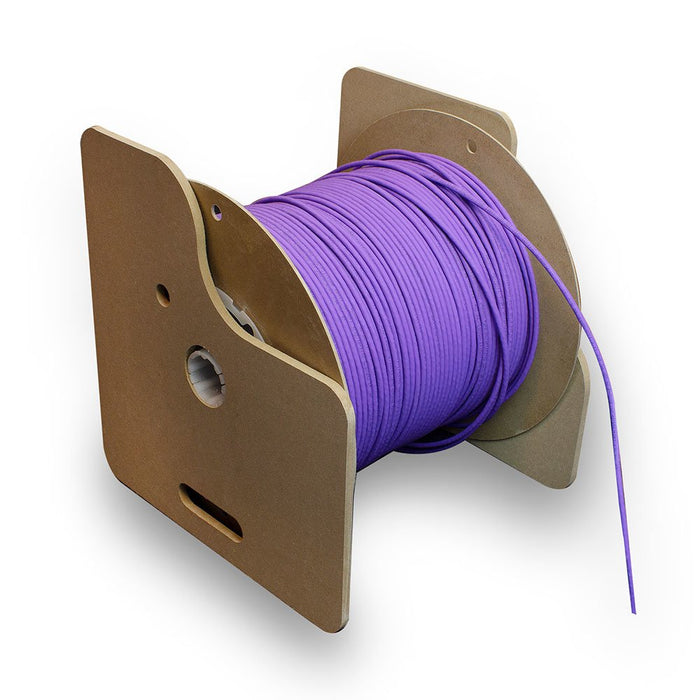 Cat 6 U Utp Solid Installation Cable Without Pair Splitter, Lszh, Cpr Euroclass Dca, 24awg, Violeta 305 Meter