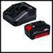 EAN 4006825646856 - Einhell GE-CM 18/33 Li (1x4,0Ah) Cortacésped de empuje a gasolina Batería Negro, Rojo imagen 6