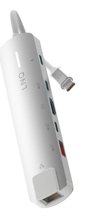 EAN 8720574622713 - LINQ LQ49061 base para portátil y replicador de puertos Alámbrico USB 3.2 Gen 2 (3.1 Gen 2) Type-C Gris,  imagen 1