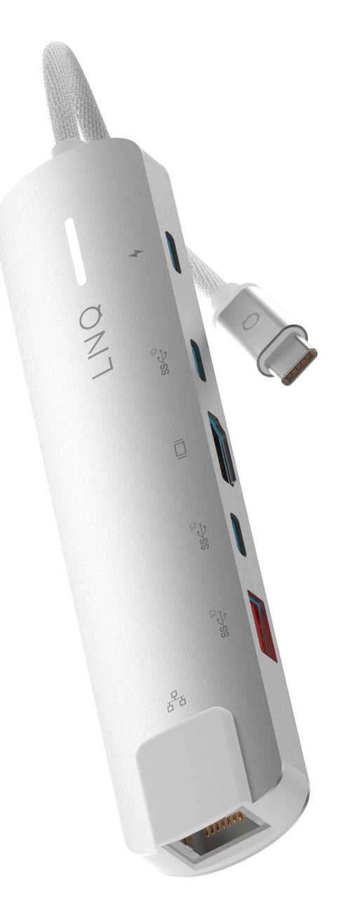 EAN 8720574622713 - LINQ LQ49061 base para portátil y replicador de puertos Alámbrico USB 3.2 Gen 2 (3.1 Gen 2) Type-C Gris,  imagen 1