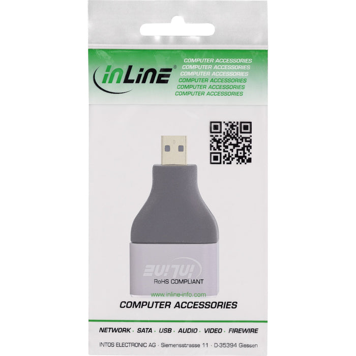 Inline® Hdmi Adapter, Hdmi A Hembra / Micro Hdmi D Male, 8k Uhd