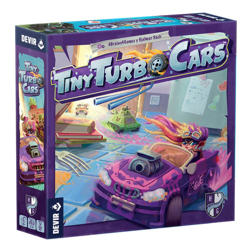 EAN 8436589627765 - Devir Tiny Turbo Cars 40 min Juego de mesa Carrera imagen 1