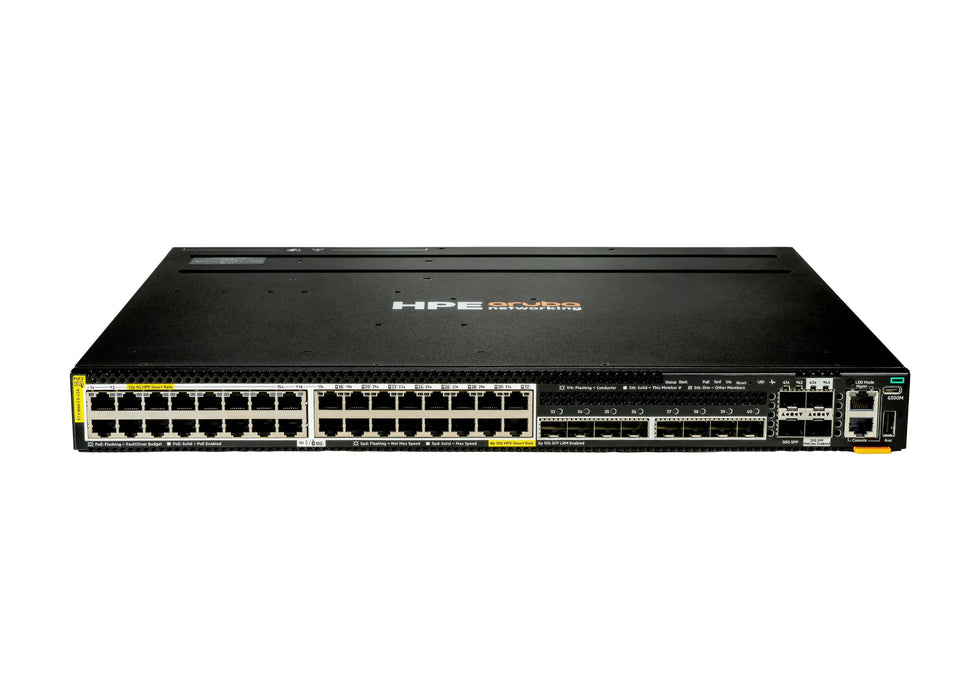Hpe Aruba Networking Cx 6300m 32p Smtrt 5g Cl8 8p Sfp+ 10g Lrm 2p Sfp56 50g 2p Sfp28 25g Macsec Sw