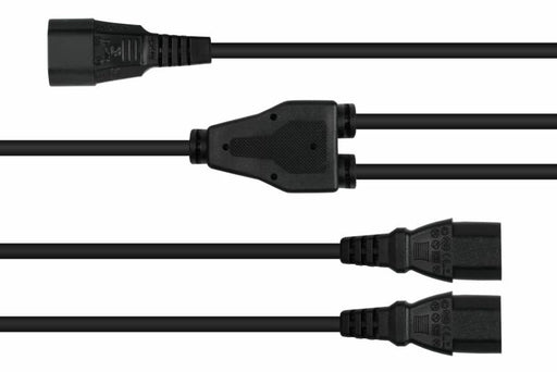 EAN 4066857000477 - Kabelmeister Kabel / Adapter Negro 2 m IEC C14 Acoplador C13 2 x imagen 2