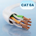 EAN 5906168638992 - Extralink Kat.6A U/FTP 3m 1Gbps Biały | Patchcord LAN | Miedź Kabel sieciowy skrętka, łamana końcówka (EX imagen 9