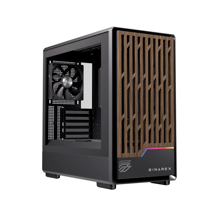 EAN 6977277363685 - Einarex EXCS-PM-400C-B carcasa de ordenador Midi Tower Negro imagen 1
