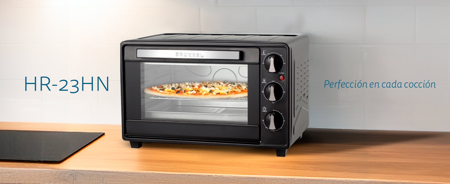 EAN 8426156012704 - Grunkel HR-23HN horno tostador 23 L 1600 W Negro imagen 8