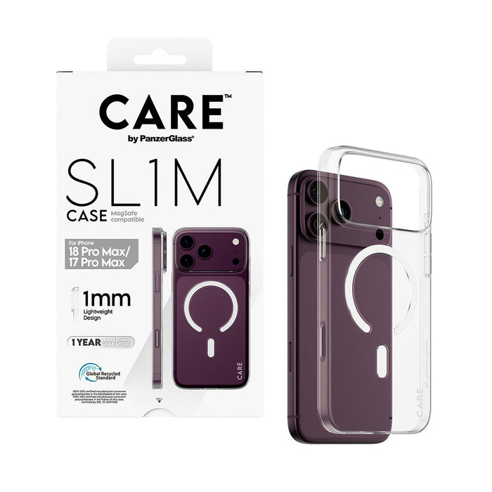 Care Sl1m Case Transpar. Magsafe Ip 18prmx 17prmx