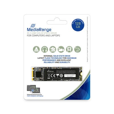 EAN 4260664871538 - MediaRange MR1021 unidad de estado sólido 128 GB M.2 Serial ATA III 3D TLC NAND imagen 1