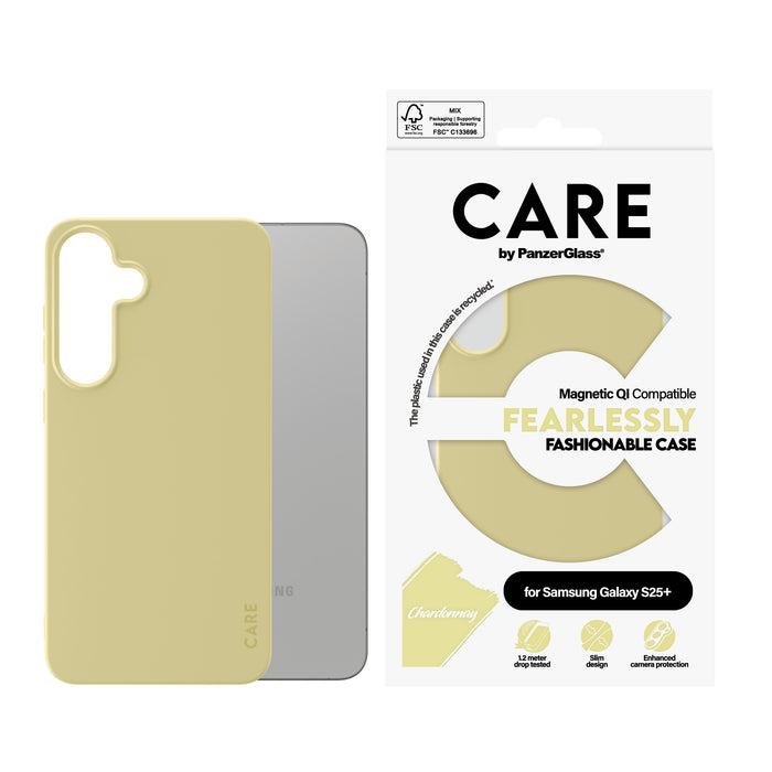 EAN 5715685016547 - PanzerGlass CARE™ by ® Case Chardonnay w. Qi Compatible Samsung Galaxy S25+ funda para teléfono móvil Ama imagen 2