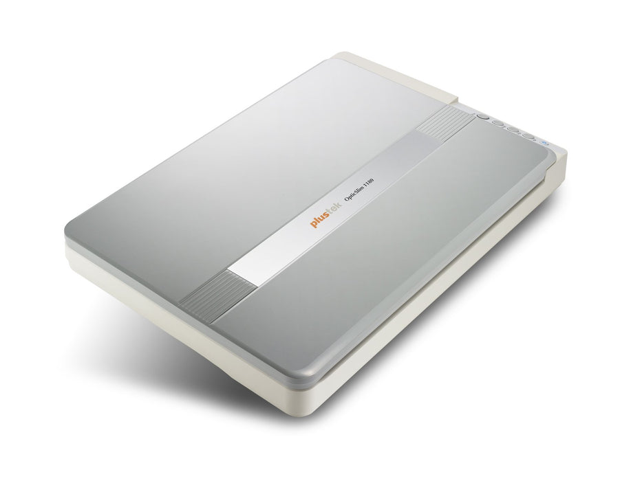 EAN 0783064286220 - Plustek OpticSlim 1180 Escáner de cama plana 1200 x 1200 DPI A3 Plata, Blanco imagen 2