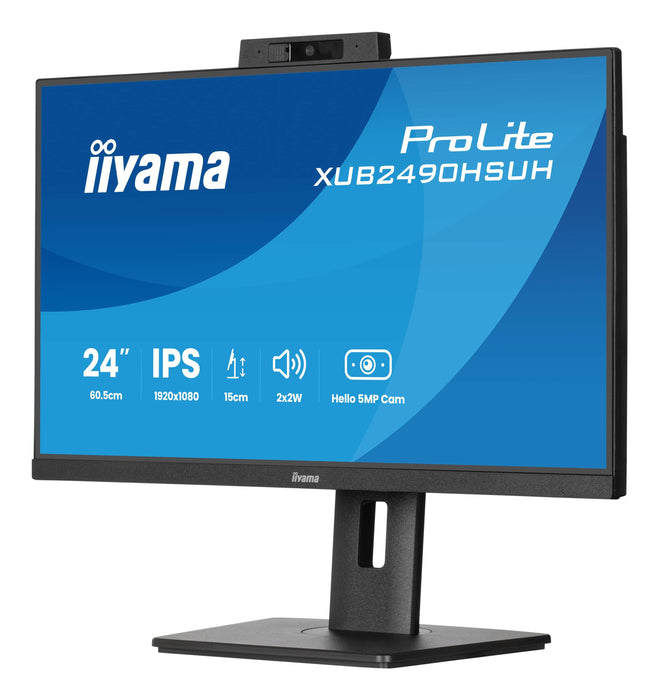 EAN 4948570125517 - iiyama XUB2490HSUH-B2 pantalla para PC 60,5 cm (23.8") 1920 x 1080 Pixeles Full HD LED Negro imagen 5