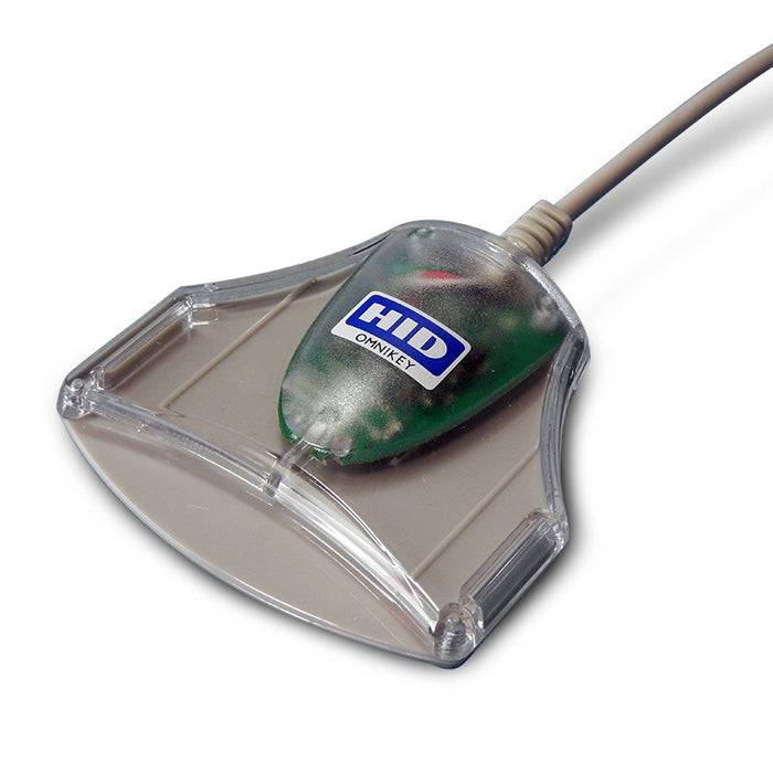 EAN 0639399025747 - HID Identity OMNIKEY 3021 lector de tarjeta inteligente Interior USB USB 2.0 Gris, Transparente imagen 1