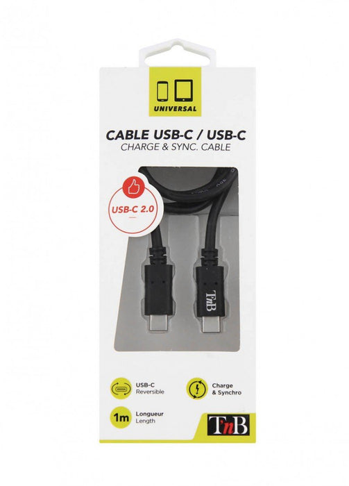 Tnb Cable 1 Meter Usb-C/2.0 Usb-C  - Black