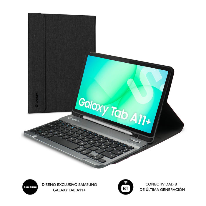 EAN 8436586743772 - SUBBLIM SUBKT3-BTS070 funda para tablet 27,9 cm (11") Libro Negro imagen 7