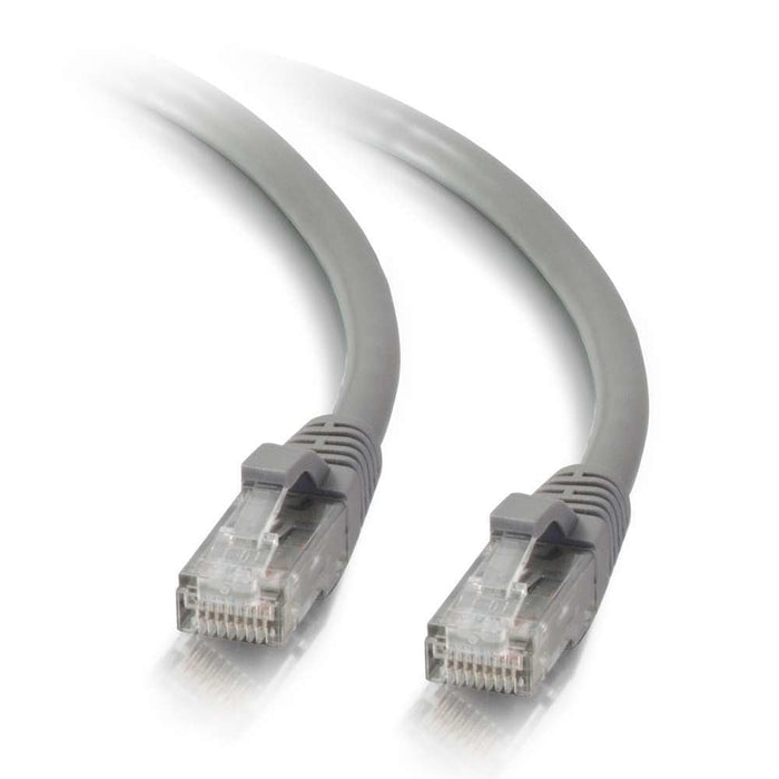 Cable C2g De Conexión De Red De 0,5 M Cat5e Sin Blindaje Y Con Funda (Utp), Color Gris