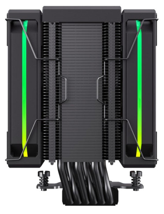 Gamemax  Cpu Air Cooler  Sigma 620 Lcd  Black