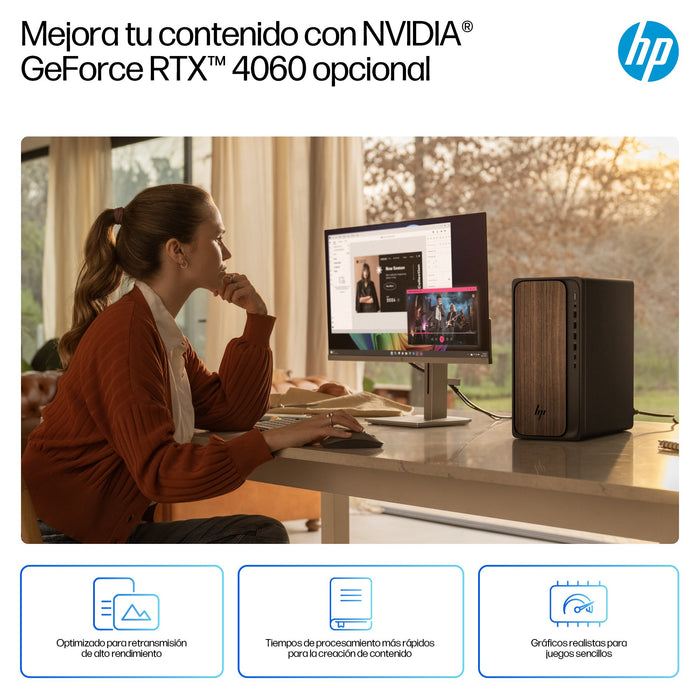 EAN 0199764264381 - HP OmniDesk AI M03-0013ns PC Intel Core Ultra 5 225 16 GB DDR5-SDRAM 1 TB SSD Windows 11 Home Torre AI PC imagen 10