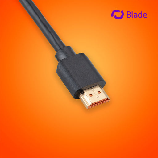 EAN 8436563094767 - Blade Gaming BL9002 cable HDMI 2 m 2 x HDMI Type A (Standard) Negro, Oro imagen 2