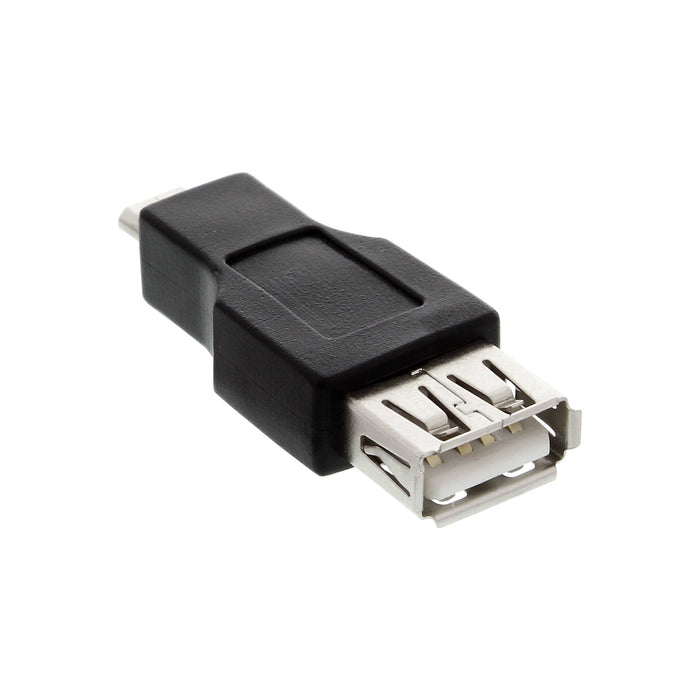 Adaptador Inline Micro Usb Otg Micro-B Macho A Usb A Hembra