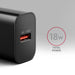 EAN 8595247908339 - Axagon ACU-QC18 kroviklis jungiama tinkl QC 18W, 1x port USB-A, QC3.0/AFC/FCP/SMART Juoda Teléfono móvil, imagen 2