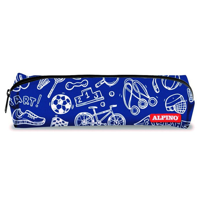 EAN 8413240609438 - Alpino UA000163 caja de lápices Estuche suave Azul, Blanco imagen 1