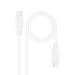 EAN 8433281014466 - Nanocable 10.01.2301-L150-W cable USB USB 2.0 1,5 m USB C imagen 1