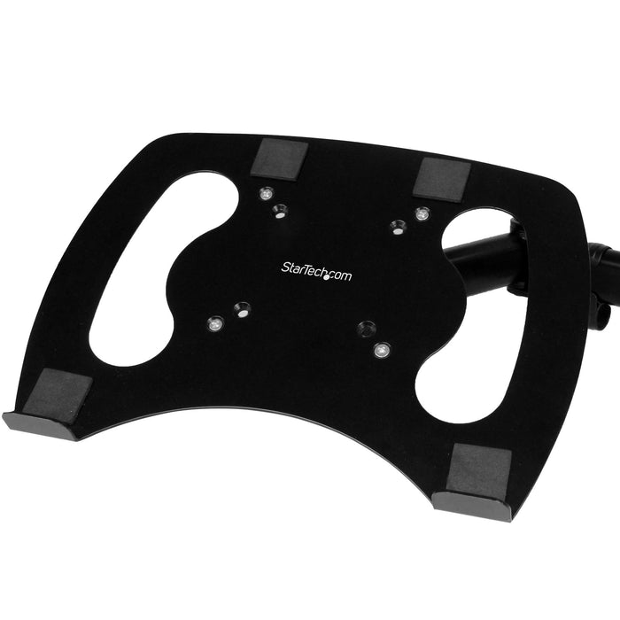 EAN 0065030864589 - StarTech.com ARMUNONB soporte para monitor 68,6 cm (27") Escritorio Aluminio, Negro imagen 4