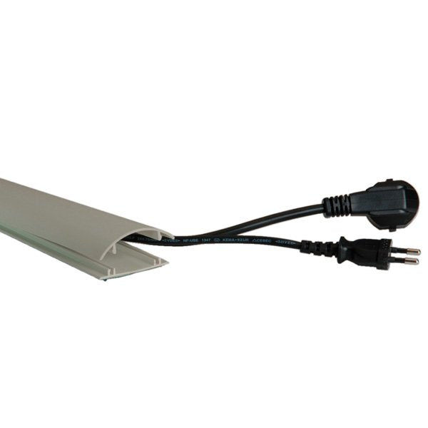 EAN 7611990188932 - VALUE Cable Tunnel Organizer, Closed, 6 cm x 100 cm presilla imagen 1