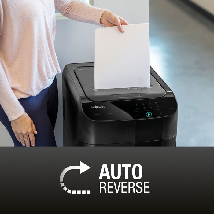 EAN 0043859747719 - Fellowes AutoMax 600M triturador de papel Microcorte 60 dB 23 cm Negro imagen 10