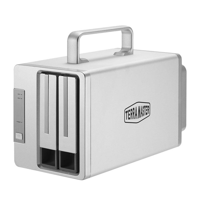EAN 6939236140072 - TerraMaster D2 Thunderbolt 3 unidad de disco multiple 0 TB Escritorio Gris imagen 3