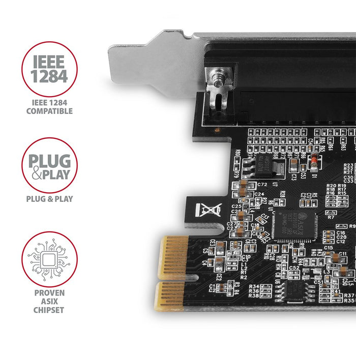 EAN 8595247906434 - Axagon PCEA-P1N tarjeta y adaptador de interfaz Interno Paralelo imagen 4