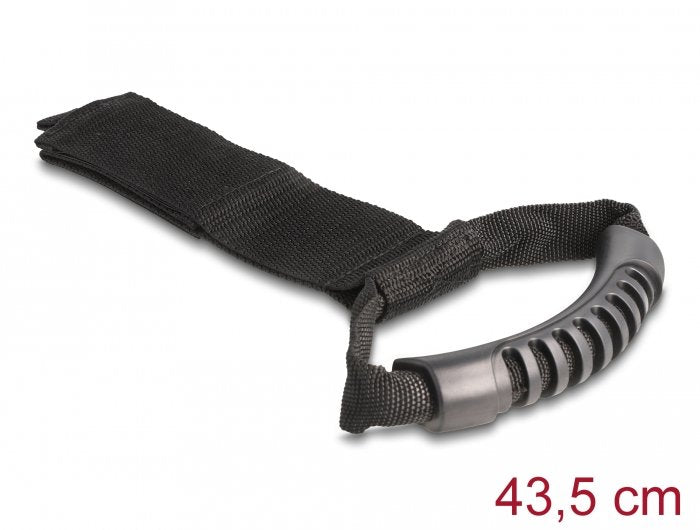 Tragegurt Mit Klettverschluss L 435 X B 50 Mm Schwarz 2 Stück