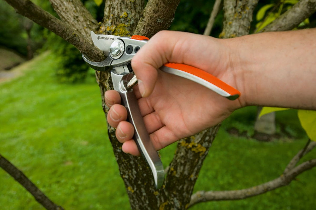 Gardena Premium Bp 50 Tijeras De Podar Evitar Negro / Naranja