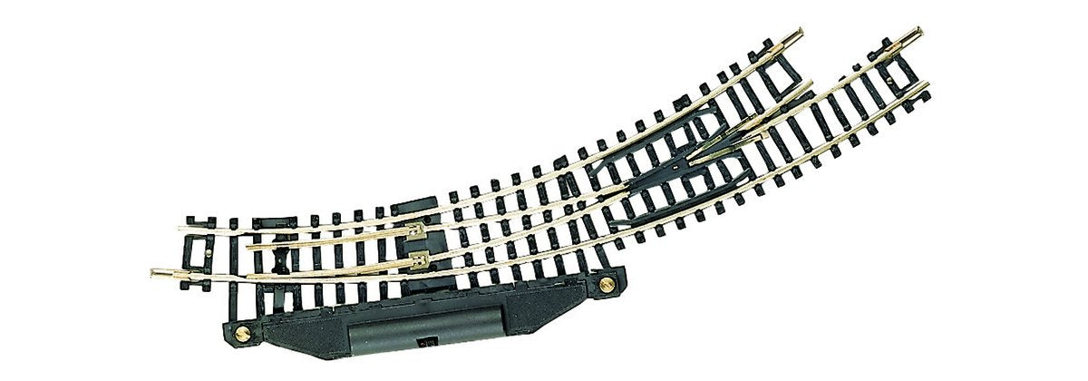 Fleischmann 22273 N Gleis Sin Bettung Bogenweiche Eléctrico Izquierda 42° 194.6