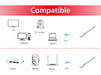 EAN 4015867228432 - Equip 645610 cable de red Blanco 1 m Cat6a S/FTP (S-STP) imagen 3